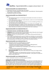 Produktabbildung zu Lösungsvorschläge: "Argumentationshilfen zu Aufgaben" - zu  Lehrbuchseiten 8-36 - Autorin: Sabine Adolph, 6 Seiten (09/09).