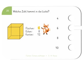 Beispielkarte «Geometrische Körper»