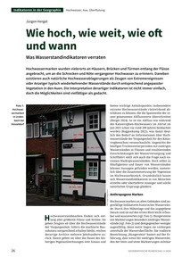 Produktabbildung zu Wie hoch, wie weit, wie oft und wann - Was Wasserstandindikatoren verraten