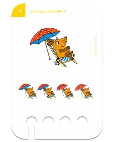 Jahreszeiten mit der Maus 5-6+. Beispielkarte Sommer