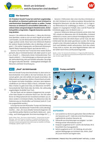 Produktabbildung zu Streit um Grönland - welche Szenarien sind denkbar? - Praxis Politik und Wirtschaft aktuell 2/2026