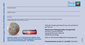 Produktabbildung zu Gewinncoupon: WISSENs-Junioren (Kl. 5-6) - Diercke WISSEN 2022