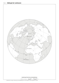 Produktabbildung zu Stumme Karten Erde - Download als pdf