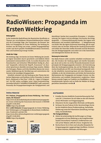 Produktabbildung zu RadioWissen: Propaganda im Ersten Weltkrieg - Kriegspropaganda