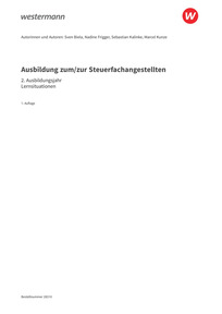 Probeseiten Ausbildung zum/zur Steuerfachangestellten - 2. Ausbildungsjahr - Arbeitsheft mit Lernsituationen, 1. Auflage 2024