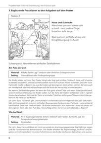 Beispielseite mit ergänzenden Praxisideen zu Station 1