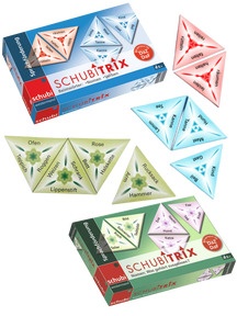 Startchancen-Paket DEUTSCH Leseförderung 3-4: SCHUBITRIX Domino-Lernspiele