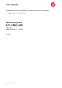 Probeseiten Büromanagement - 2. Ausbildungsjahr - Material inklusive Lösungen zum Arbeitsheft Download, 5. Auflage 2026