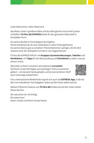 Vorwort und Inhaltsverzeichnis
