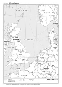 Produktabbildung zu Nordsee - Wirtschaftszonen