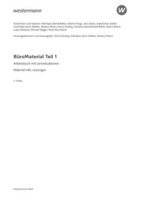 Probeseiten BüroMaterial - Material inklusive Lösungen Teil 1 Download, 5. Auflage 2025