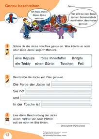 Flex und Fora - Inklusionsausgabe - Texte Schreiben inklusiv D - Seite 12