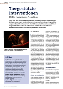 Produktabbildung zu Tiergestützte Interventionen - Effekte, Mechanismen, Perspektiven