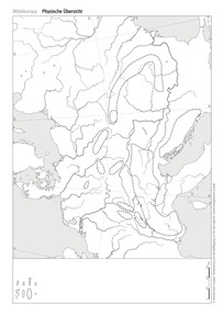 Produktabbildung zu Stumme Karten Europa - Download als pdf