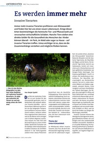 Produktabbildung zu Es werden immer mehr - Invasive Tierarten