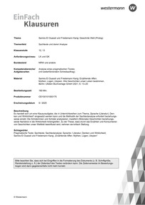 Produktabbildung zu Samira El Ouassil und Friedemann Karig: Gewohnte Welt (Prolog) | Sachtexte und deren Analyse - Samira El Ouassil und Friedemann Karig: Erzählende Affen. Mythen, Lügen, Utopien. Wie Geschichten unser Leben bestimmen. Berlin: Ullstein Buchverlage GmbH 2021, S. 13?20