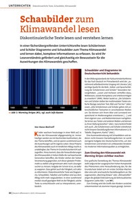Produktabbildung zu Schaubilder zum Klimawandel lesen - Diskontinuierliche Texte lesen und verstehen lernen