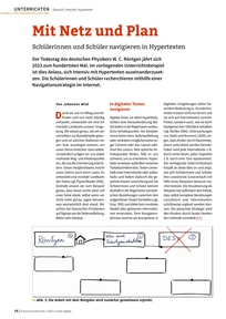 Produktabbildung zu Mit Netz und Plan - Schülerinnen und Schüler navigieren in Hypertexten
