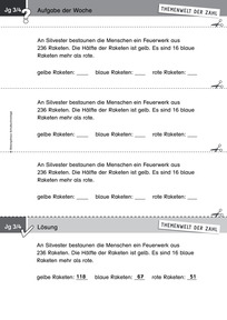 Produktabbildung zu Themenwelt der Zahl: Aufgabe der Woche 02/2016 - Zahlen und Operationen: Knobelaufgabe zum Rechnen im Zahlenraum bis 1000