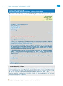 Produktabbildung zu Informationswirtschaft: Einladung zum Vorstellungsgespräch - Ausgabe 03/2026