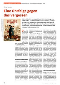 Produktabbildung zu Eine Ohrfeige gegen das Vergessen