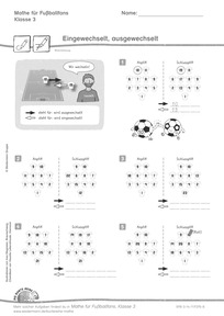 Produktabbildung zu Mathe für Fußballfans, Klasse 3: Gratis-Kopiervorlagen Fußball-WM 2026
