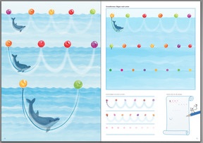 Schreibbewegungen anbahnen - Grundbewegungen - S. 14-15