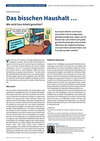 Produktabbildung zu Das bisschen Haushalt … - Wie wird Care-Arbeit gerechter?