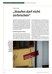 Produktabbildung zu „Staufen darf nicht zerbrechen“