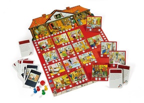 Das Krimihaus: Übersicht Spielplan