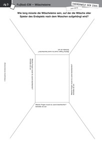 Produktabbildung zu Themenwelt der Zahl: Fußball-EM - Kopiervorlagen - Monatsspecial Juni 2016