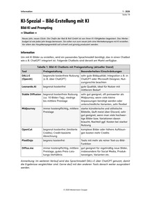 Produktabbildung zu KI-Spezial - Bild-Erstellung mit KI - Bild-KI und Prompting, Metaprompts als Prompt-Gerüst/Prompt-Template