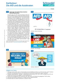 Produktabbildung zu Karikatour: Die AfD und die Autokraten - - Politik ab Klasse 8