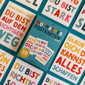 Postkarten für mehr Selbstvertrauen - das perfekte Geschenk für Kinder wie Erwachsene
