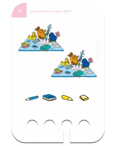 Was fehlt mit der Maus 5-6+. Kartenbeispiel rechnen