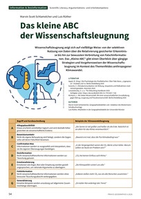 Produktabbildung zu Das kleine ABC der Wissenschaftsleugnung