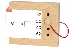 Subtraktion bis 100 - mit und ohne Zehnerüberschreitung, Beispiel 1