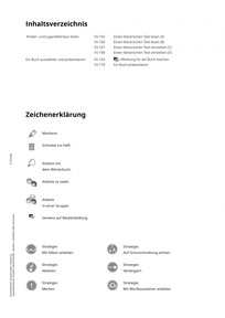 Inhaltsverzeichnis 5/5 - Förder-Kopiervorlagen 5: Lesen + Zeichenerklärung