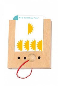 Beispielkarte Zuordnungsspiele: Form ergänzen