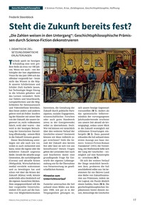 Produktabbildung zu Steht die Zukunft bereits fest? - „Die Zahlen weisen in den Untergang“: Geschichtsphilosophische Prämissen durch Science-Fiction dekonstruieren