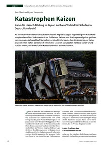 Produktabbildung zu Katastrophen Kaizen - Kann die Hazard-Bildung in Japan auch ein Vorbild für Schulen in  Deutschland sein?