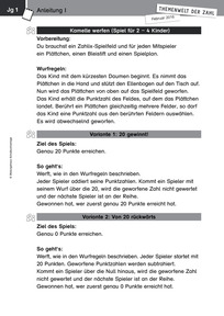 Produktabbildung zu Themenwelt der Zahl: Kamelle werfen - Kopiervorlagen - Monatsspecial Februar 2016
