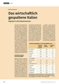 Produktabbildung zu Das wirtschaftlich gespaltene Italien - Migration in die Industriezentren