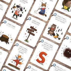 Suchen & Finden-Kartenset: 40 kindgerechte Naturaufgaben zum Entdecken und Beobachten - perfekt für Spaziergänge und Ausflüge.