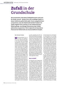 Produktabbildung zu Zufall in der Grundschule