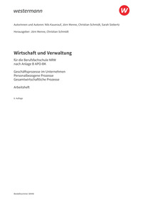 Probeseiten Wirtschaft und Verwaltung für die Berufsfachschule NRW - Geschäftsprozesse im Unternehmen - Personalbezogene Prozesse - Gesamtwirtschaftliche Prozesse - Arbeitsheft, 6. Auflage 2026