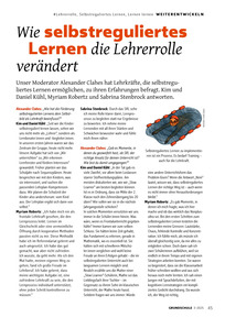 Produktabbildung zu Wie selbstreguliertes Lernen die Lehrerrolle verändert