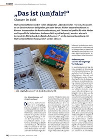 Produktabbildung zu Das ist (un)fair! - Chancen im Spiel