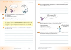 Deutsch mit Flex und Flora - Texte schreiben 6 - S. 20-21: Künstliche Intelligenz kennenlernen