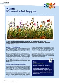 Produktabbildung zu Wissen - Pflanzenblindheit begegnen